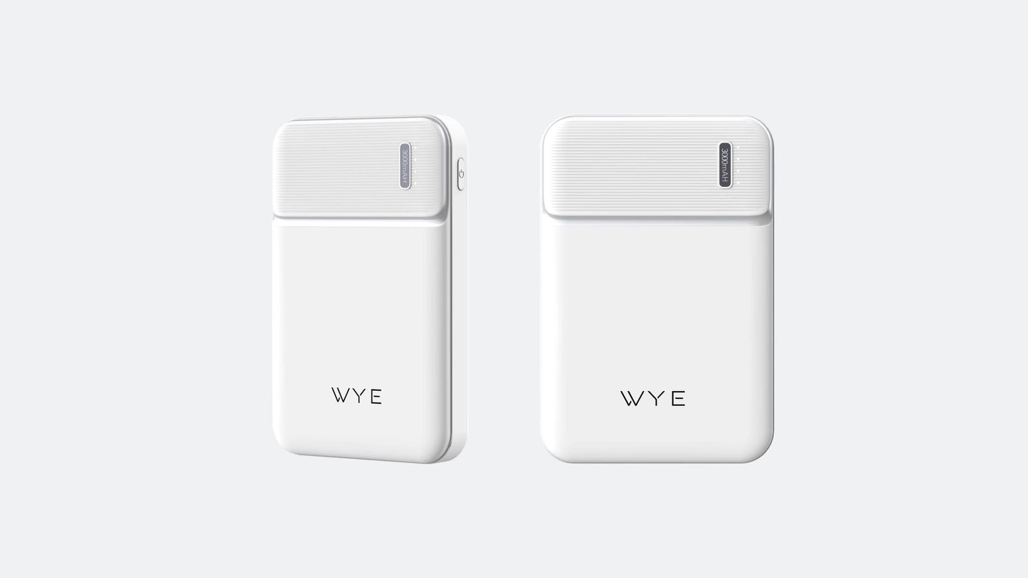 3000mAh Portable Power Bank 2 Colour Options
