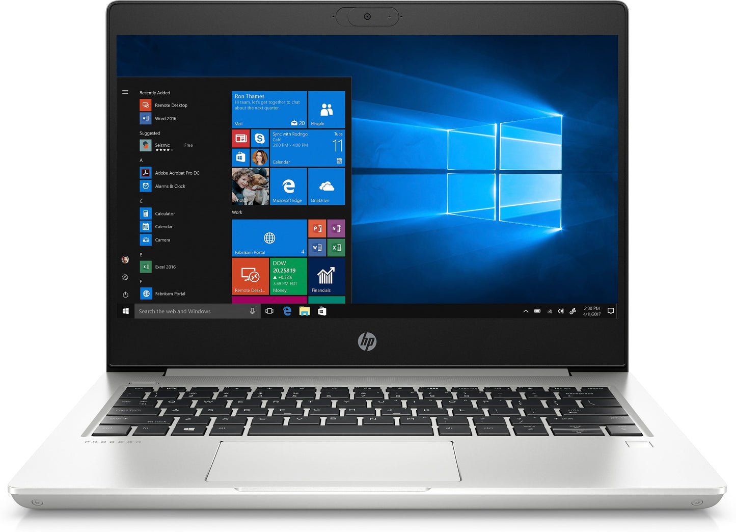 HP Probook 430 G7 13.3" I3-10110U 8GB/256GB-SSD/W10P