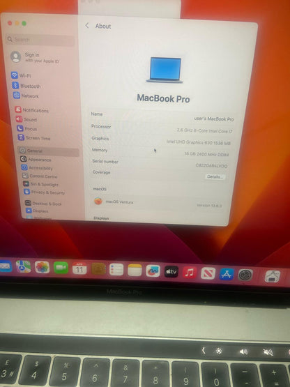 MacBook Pro (15-inch, 2019)