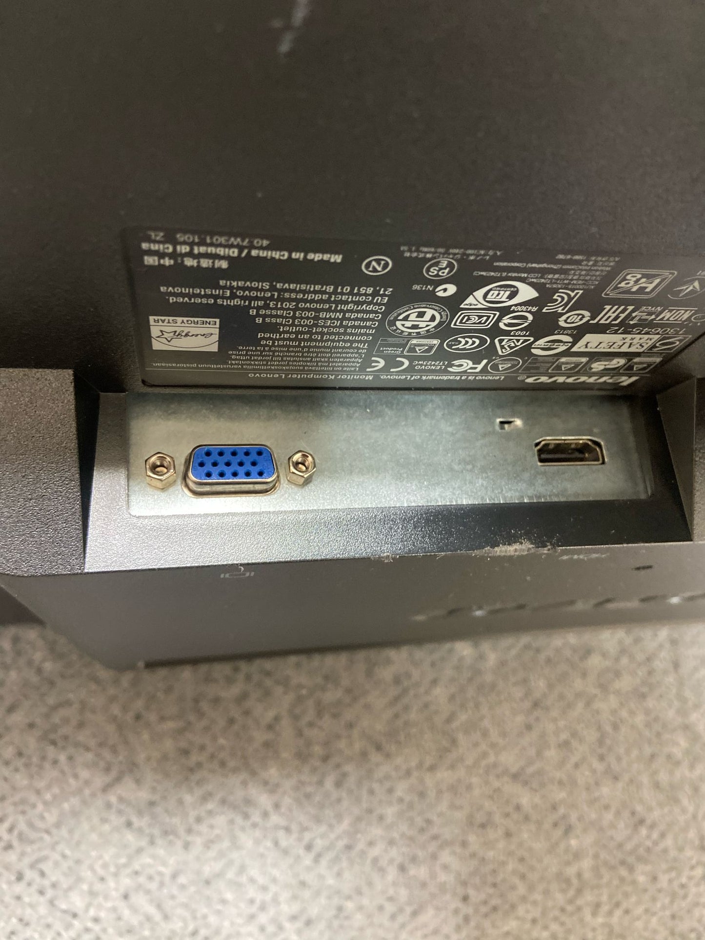 Lenovo HDMI Monitor Refurbished