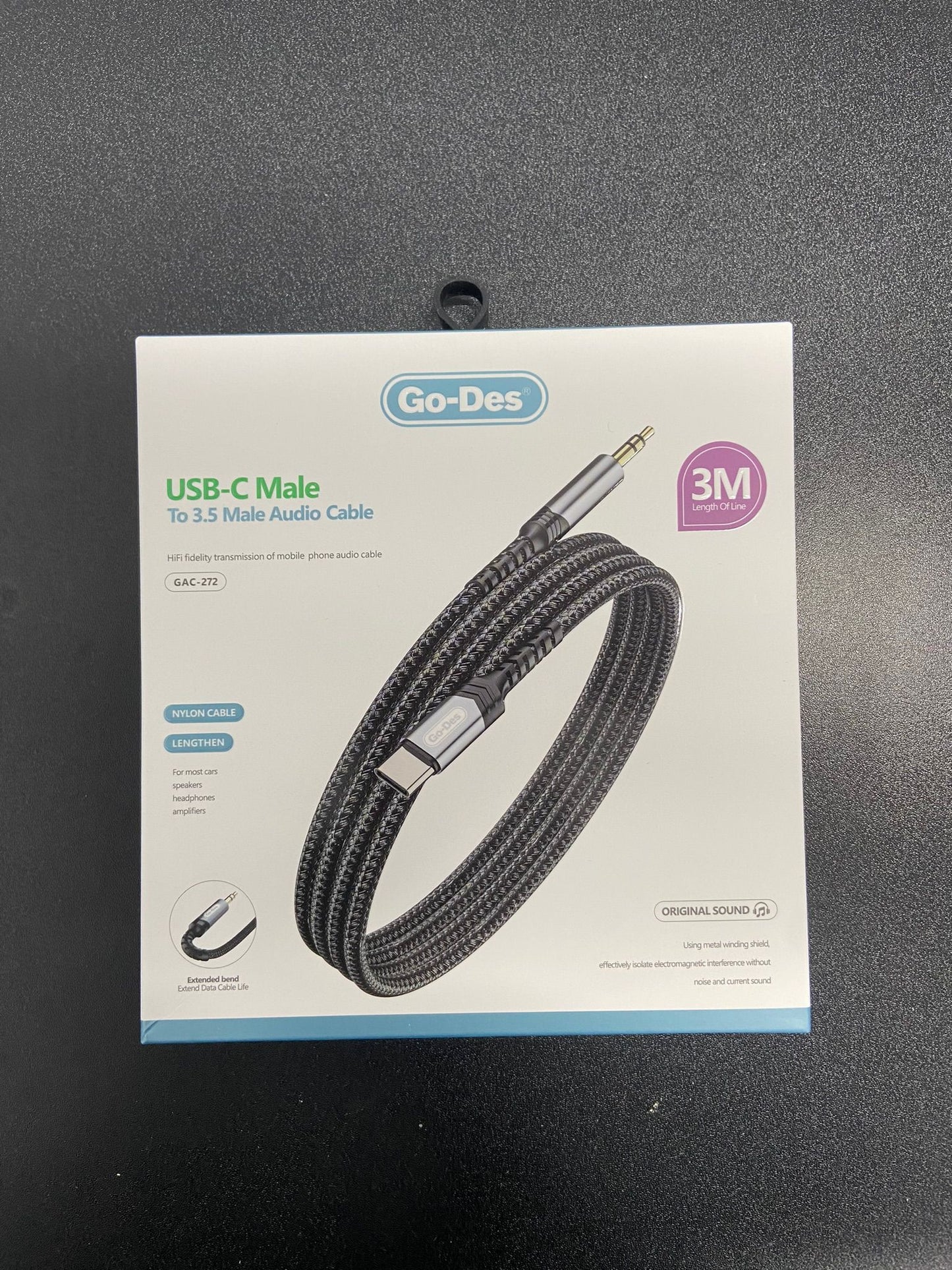 Type C AUX Cable 1- 3 Meters