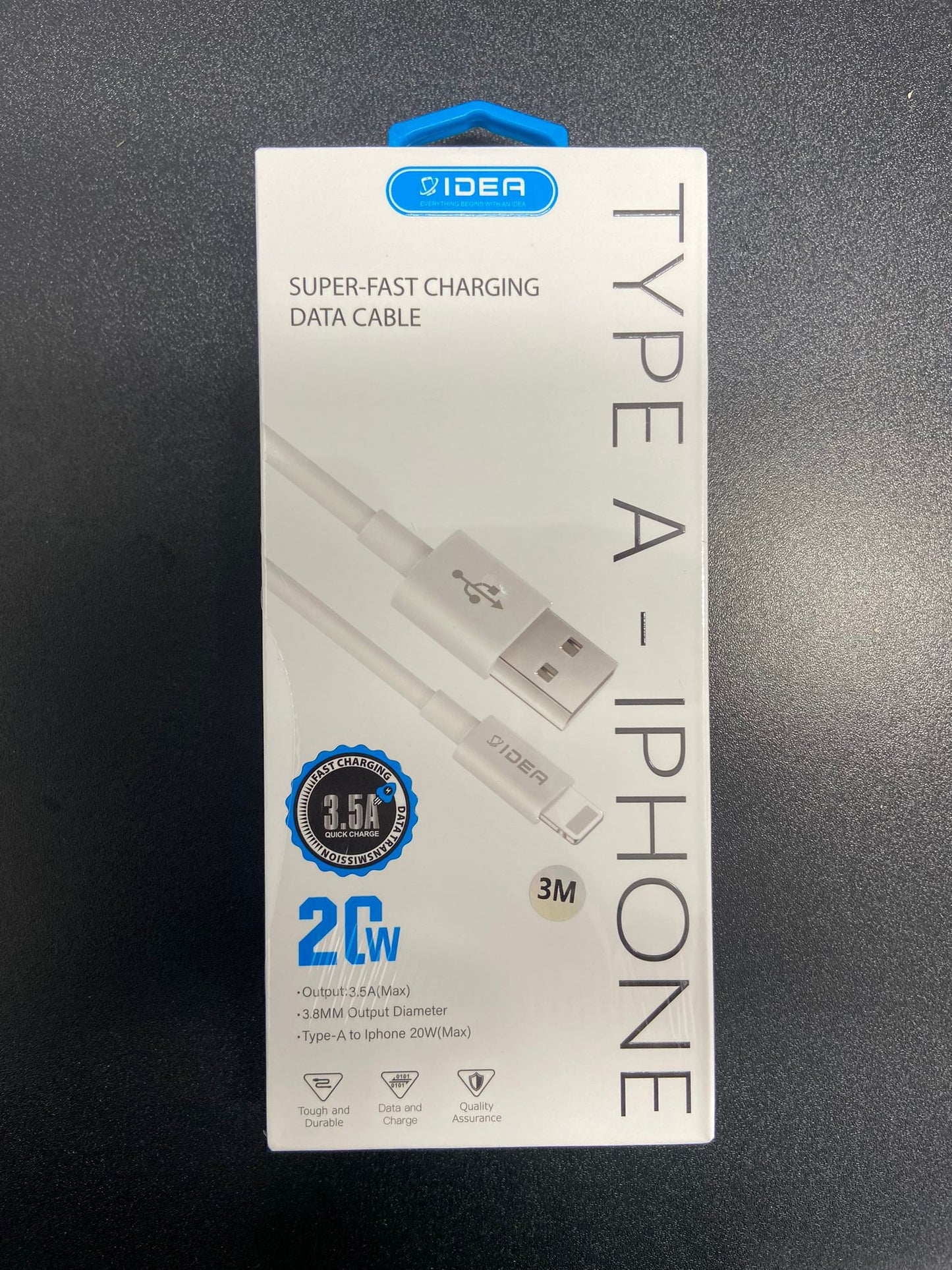 IDEA USB iPhone Charging Cable 1-3 Meters