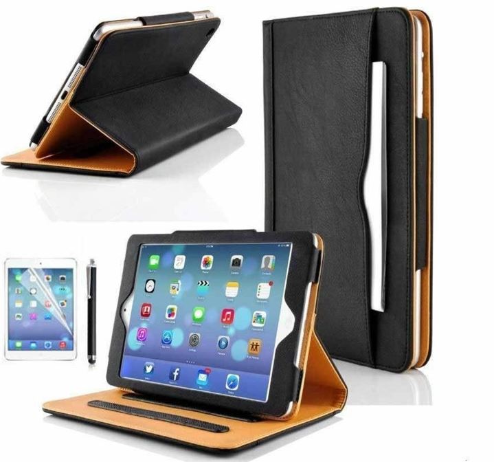 iPad PU Leather Book Card Slot Case