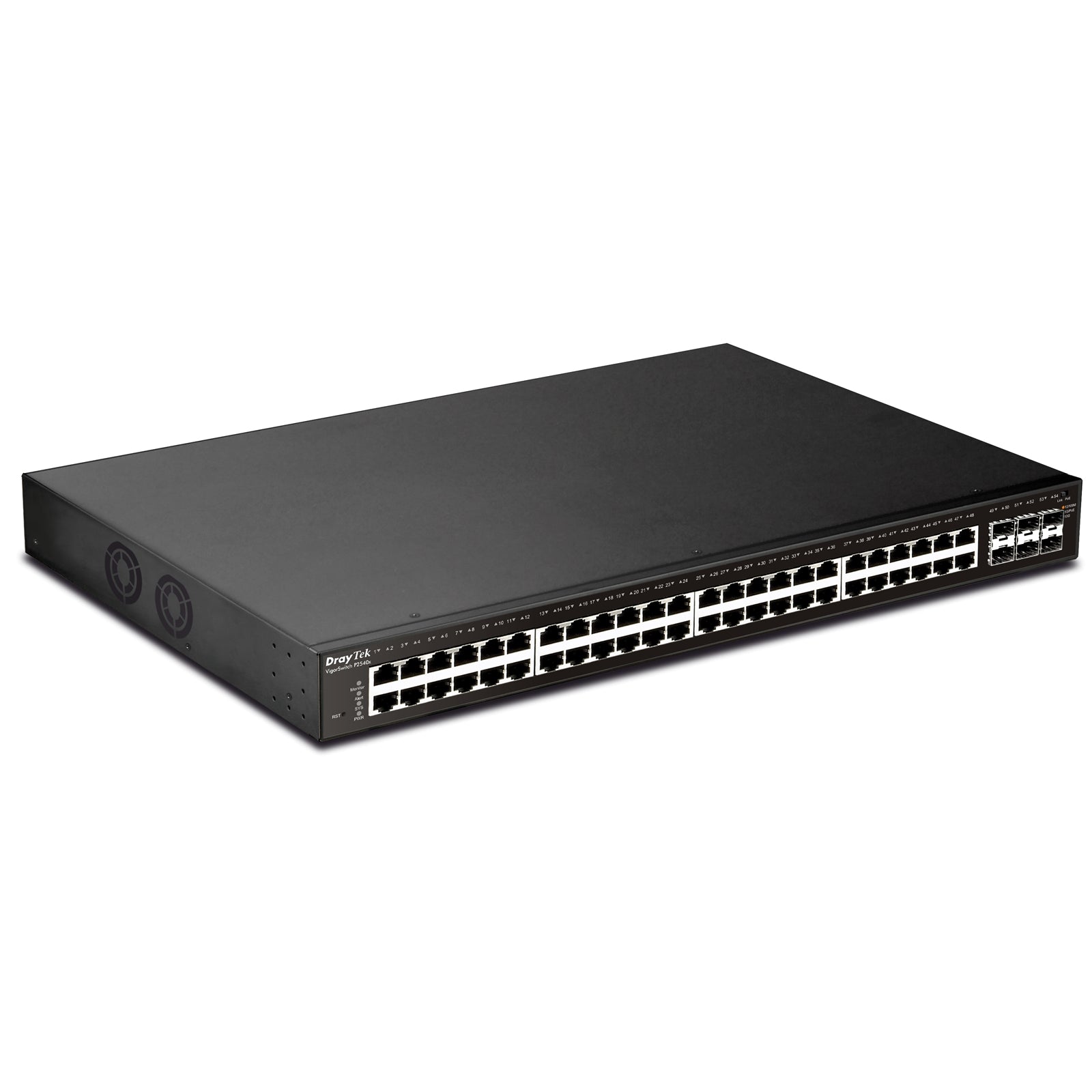 DrayTek VSP2540XS-K VigorSwitch P2540XS 48 Port POE Fully Managed Laye ...
